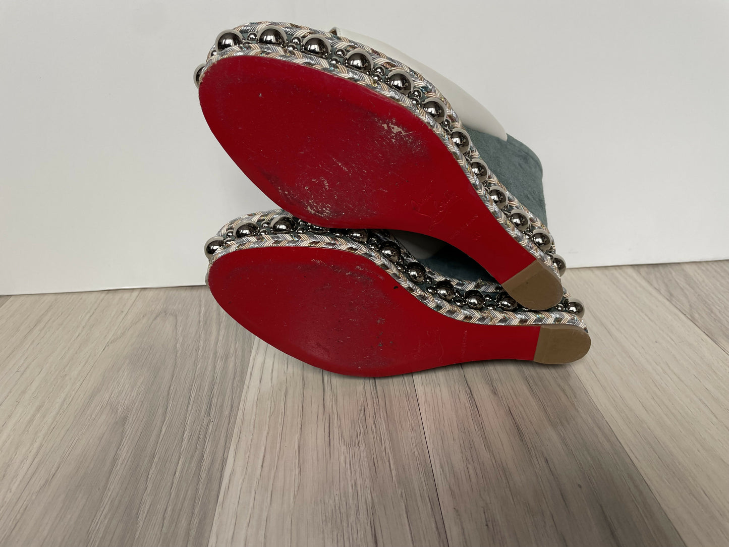 Christian Louboutin wedge sandals