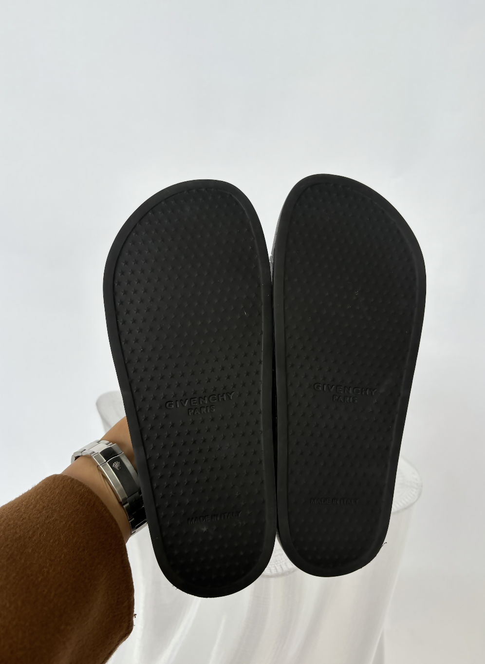Givenchy Logo Rubber Slides