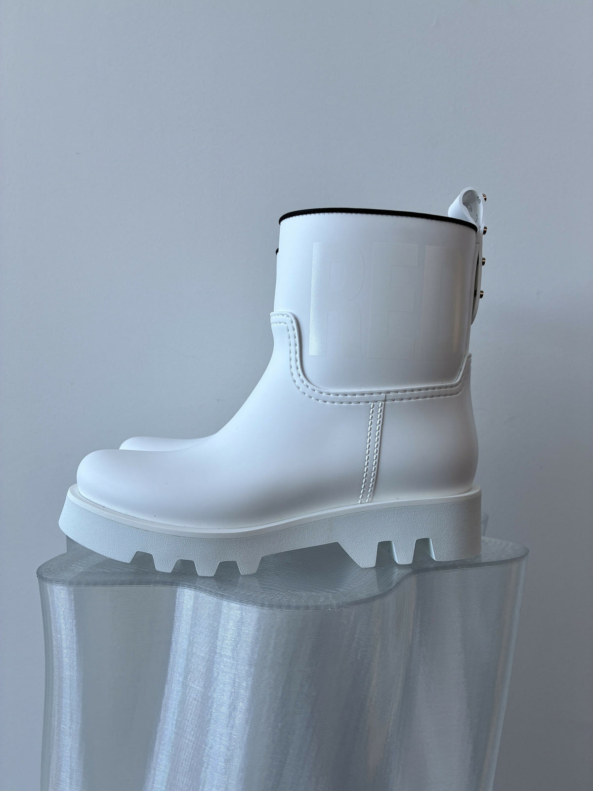 REDValentino Stud Detail Boots