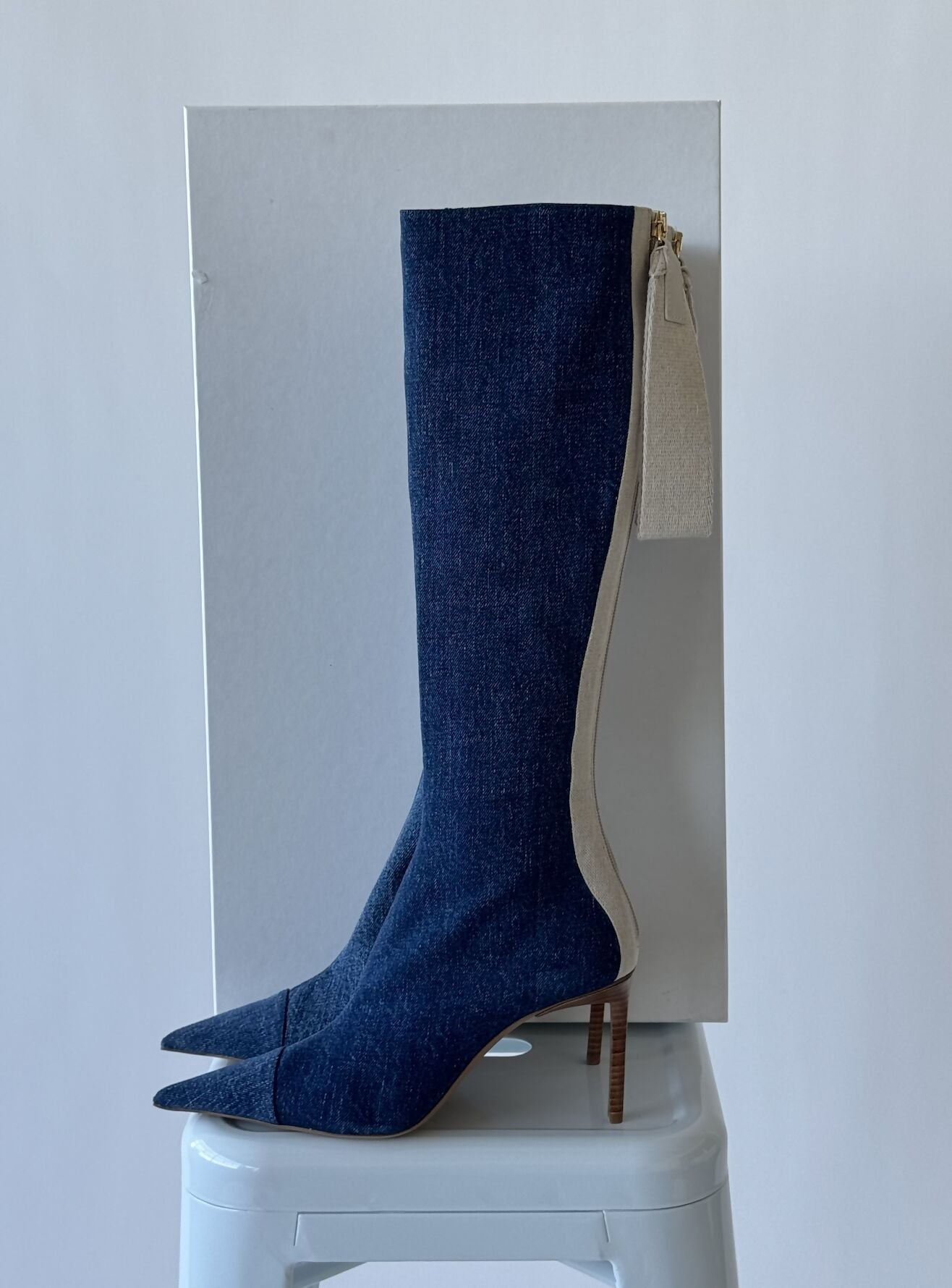 Jacquemus Les bottes Cordao knee-high boots