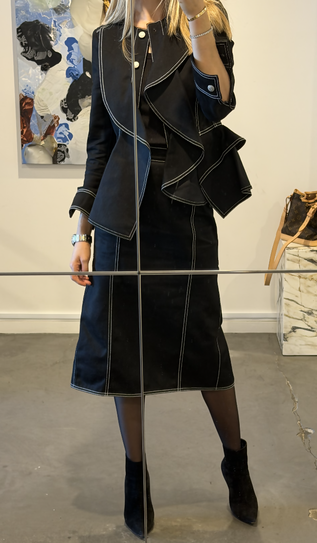 Alexander McQueen Denim Set
