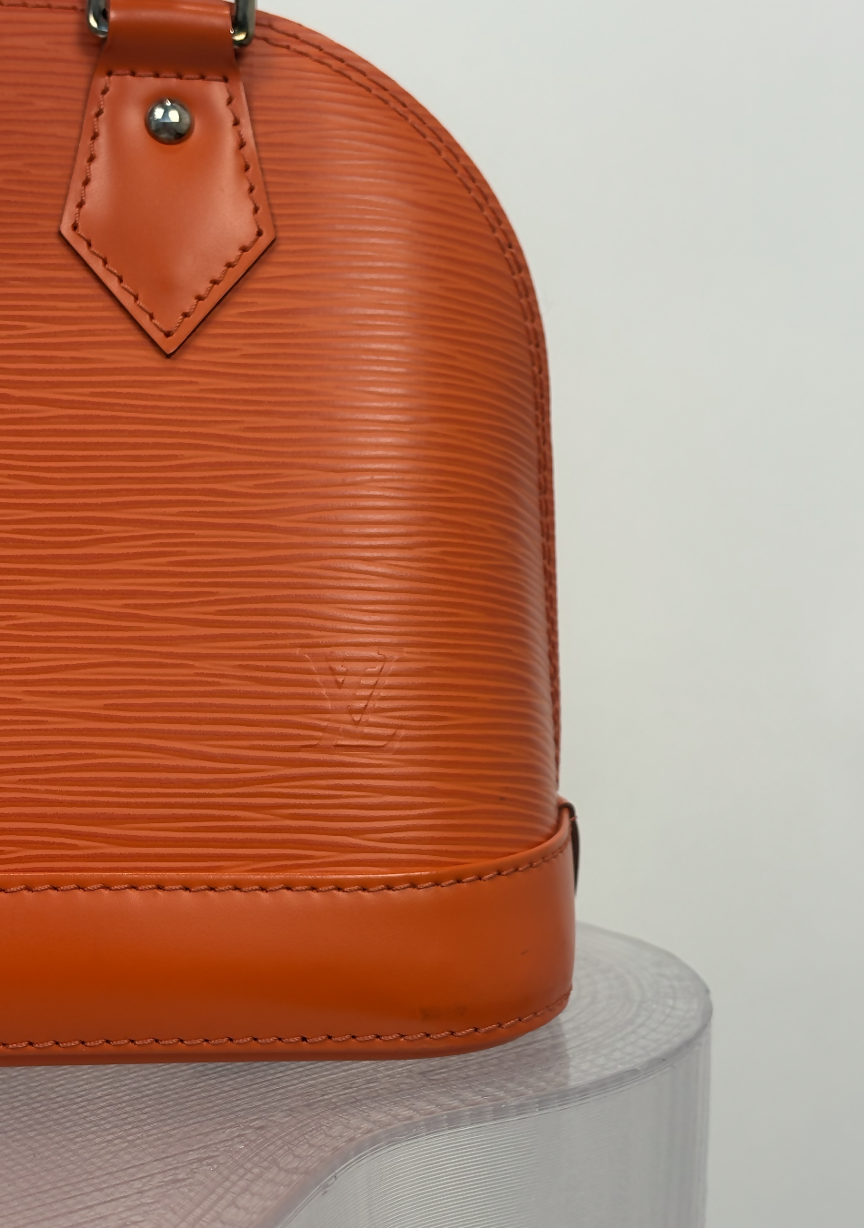 Louis Vuitton Alma BB in Orange Epi Leather - FULL SET