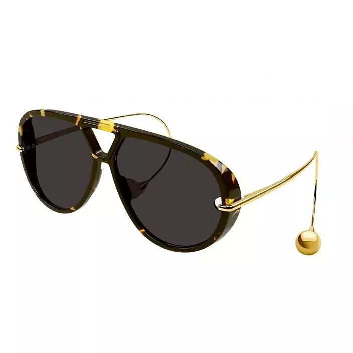 Bottega Veneta BV1273005 Tortoise Gold Sunglasses