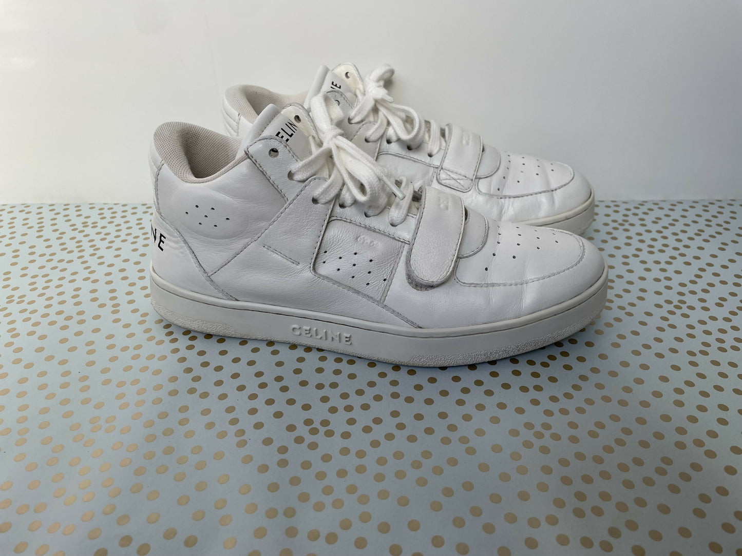Celine CT2 leather sneakers