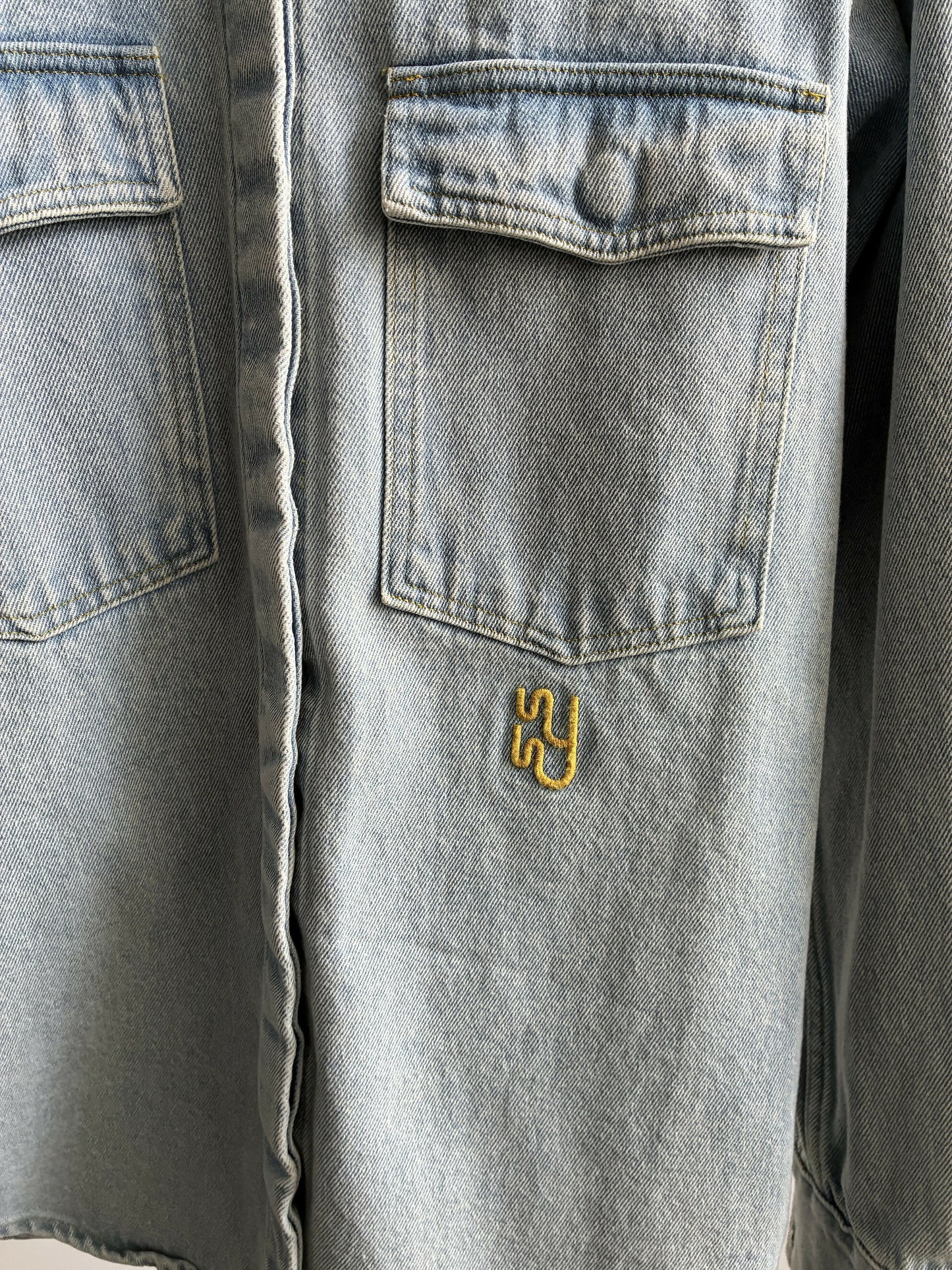 YAITTE Western Blue Denim Shirt