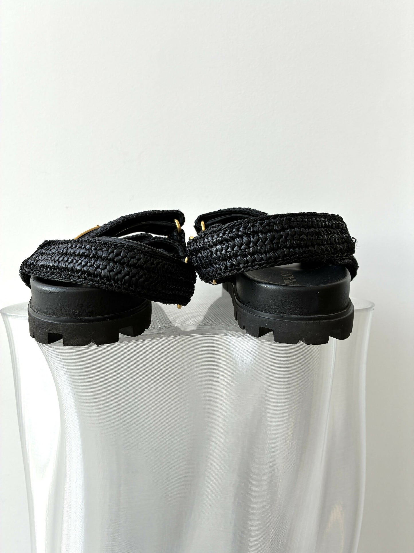 Prada Crochet Sandals