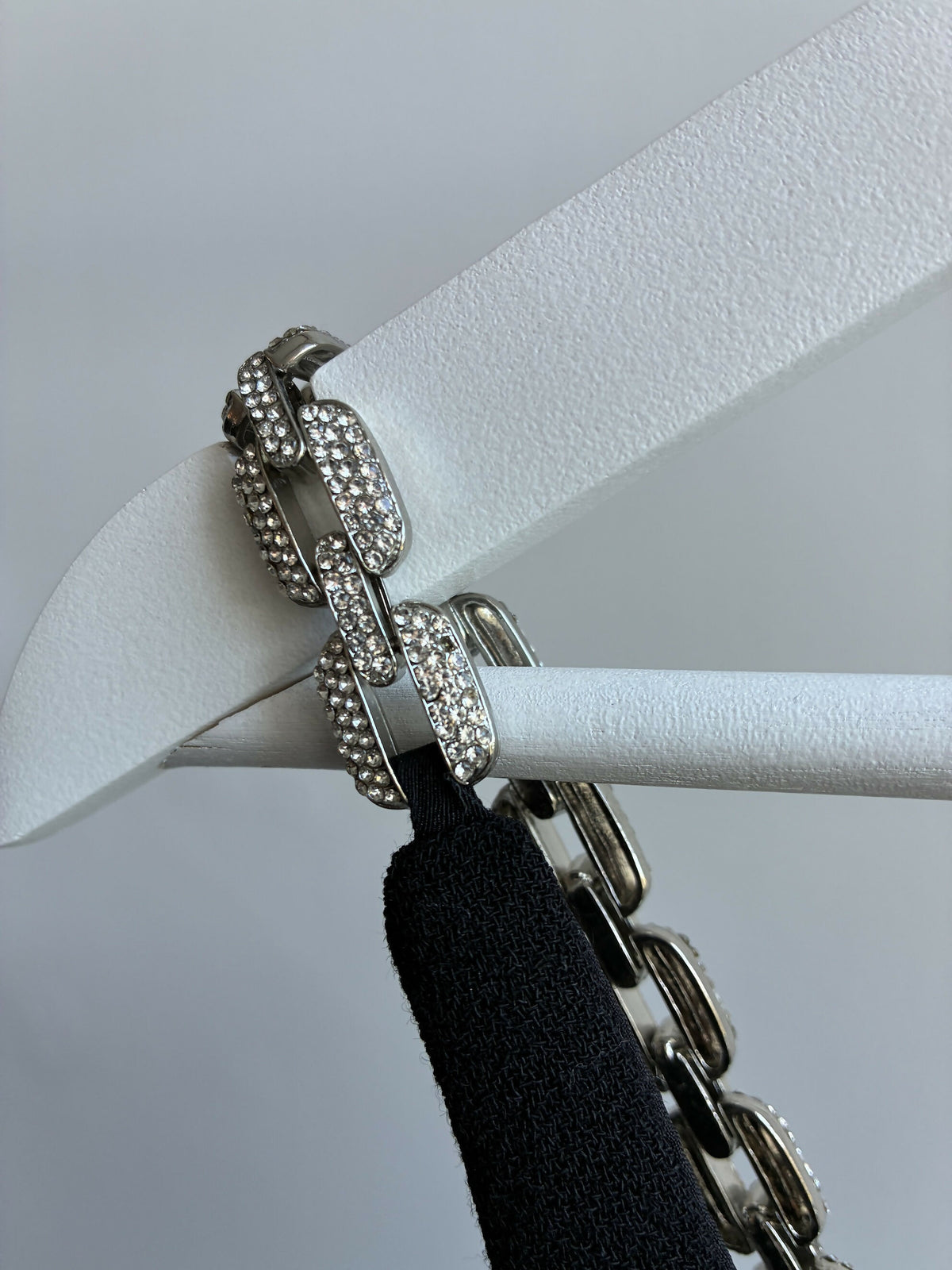 Christopher Kane Crystal Chain Mini Dress