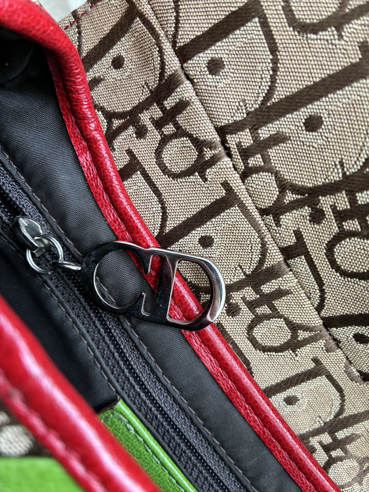 Dior Rasta Saddle Bag