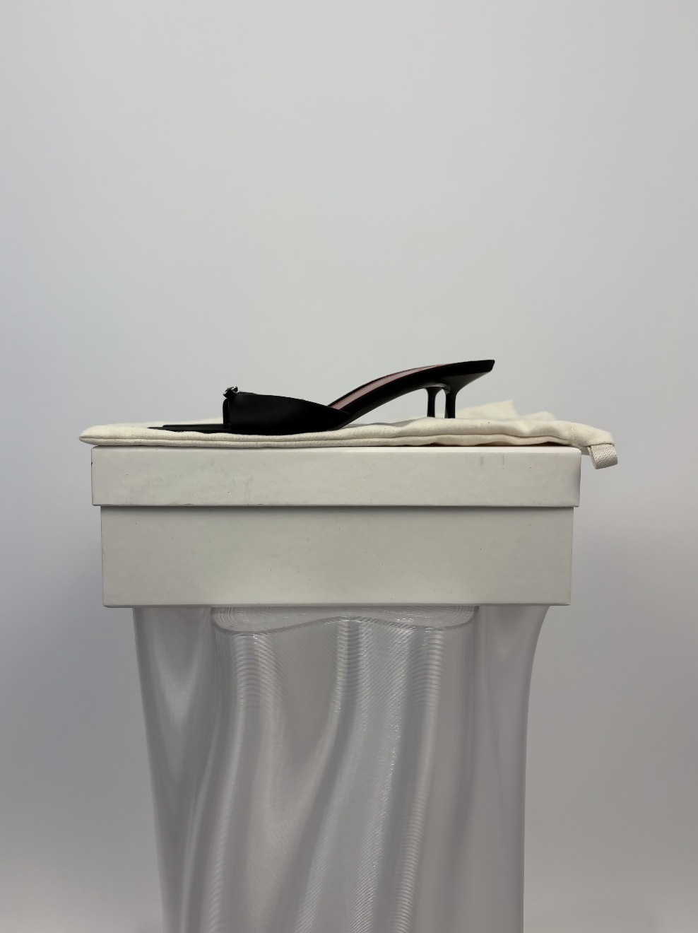 Saint Laurent Daisy Mules - FULL SET