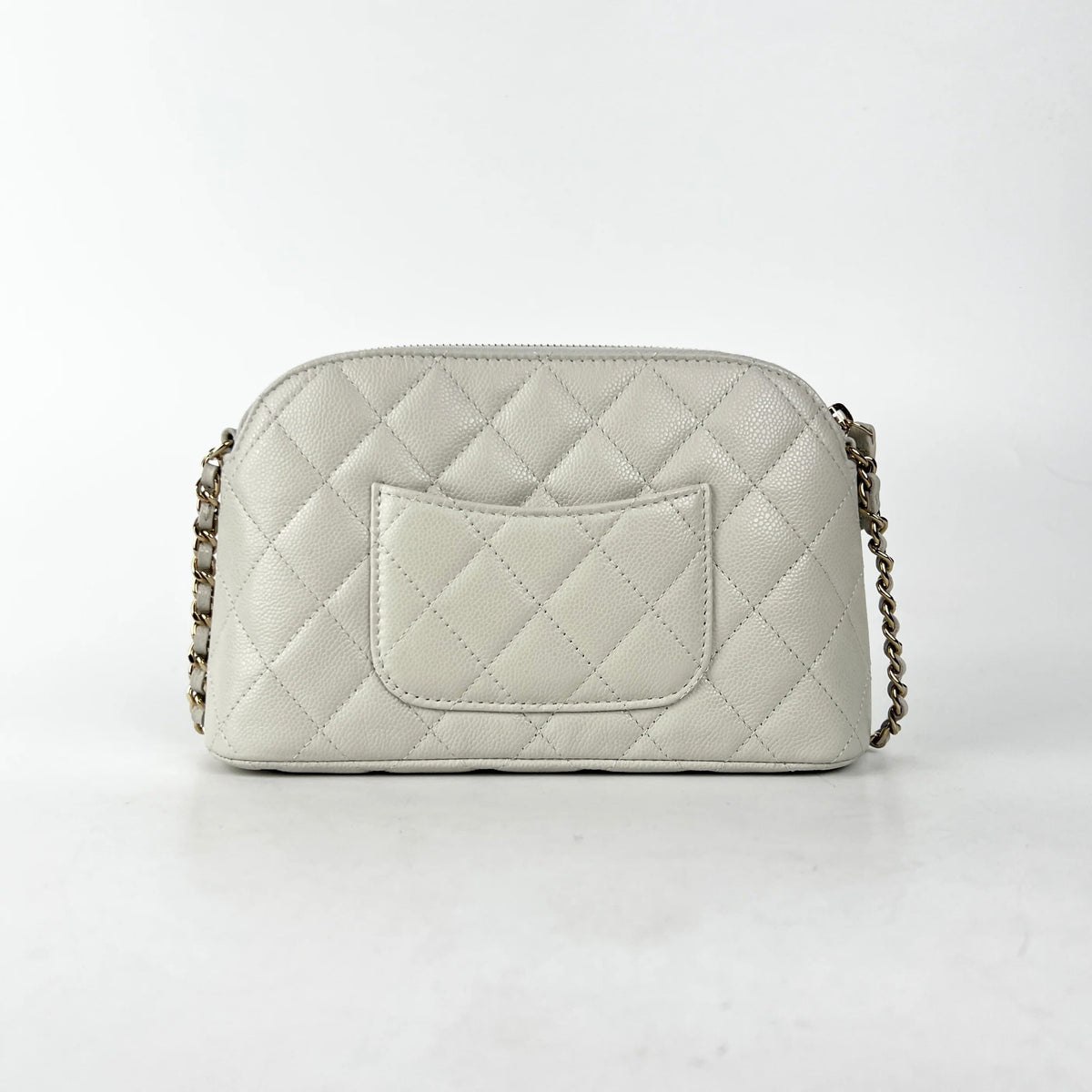 Chanel Caviar Mini Crossbody Grey 2024 - New
