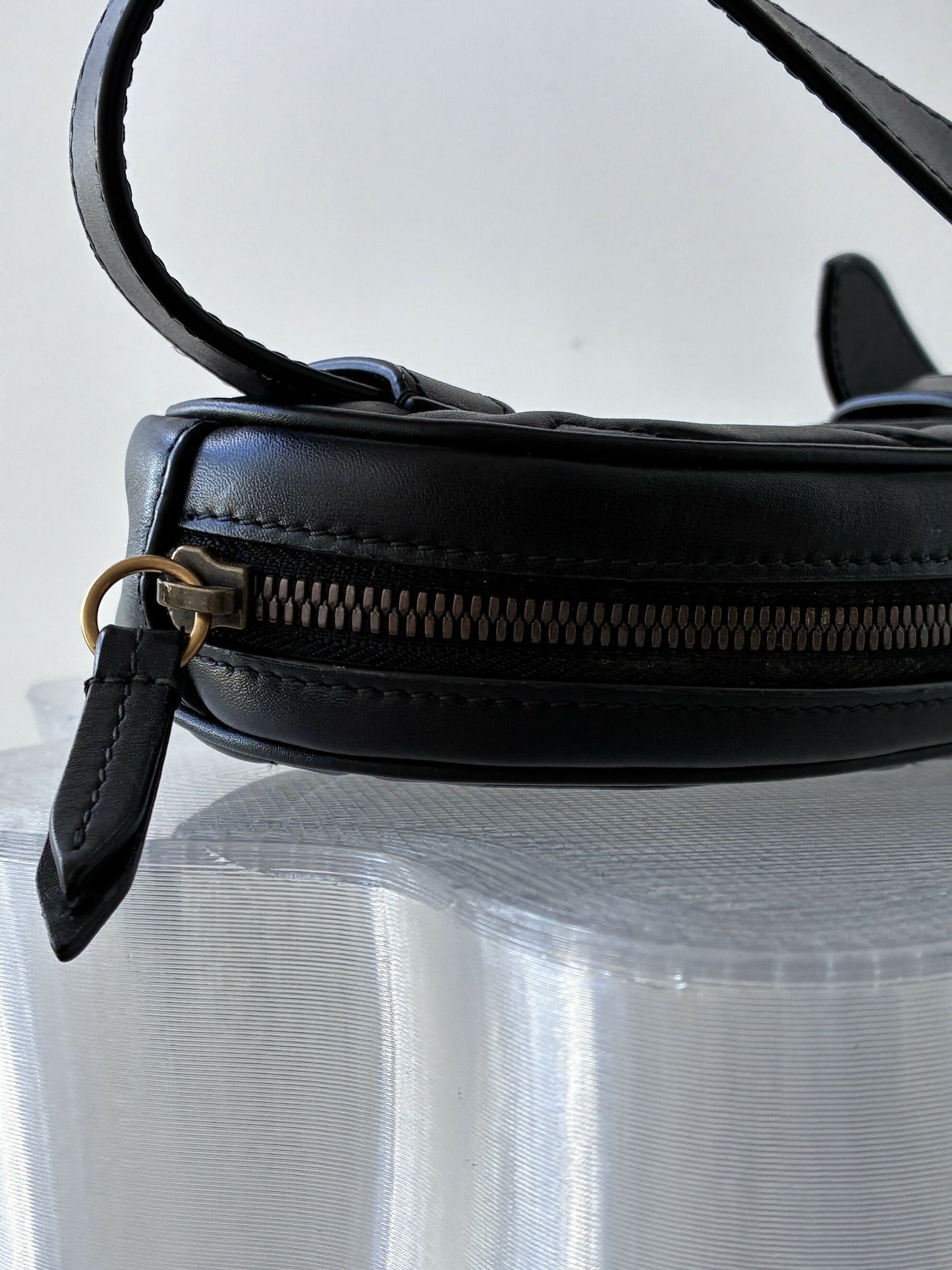Gucci Marmont Belt Bag in Black Leather