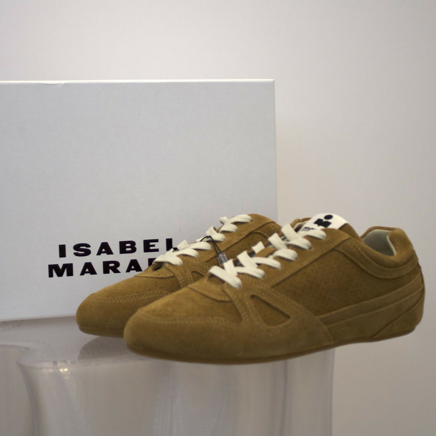 Isabel Marant Brown Suede Sneakers