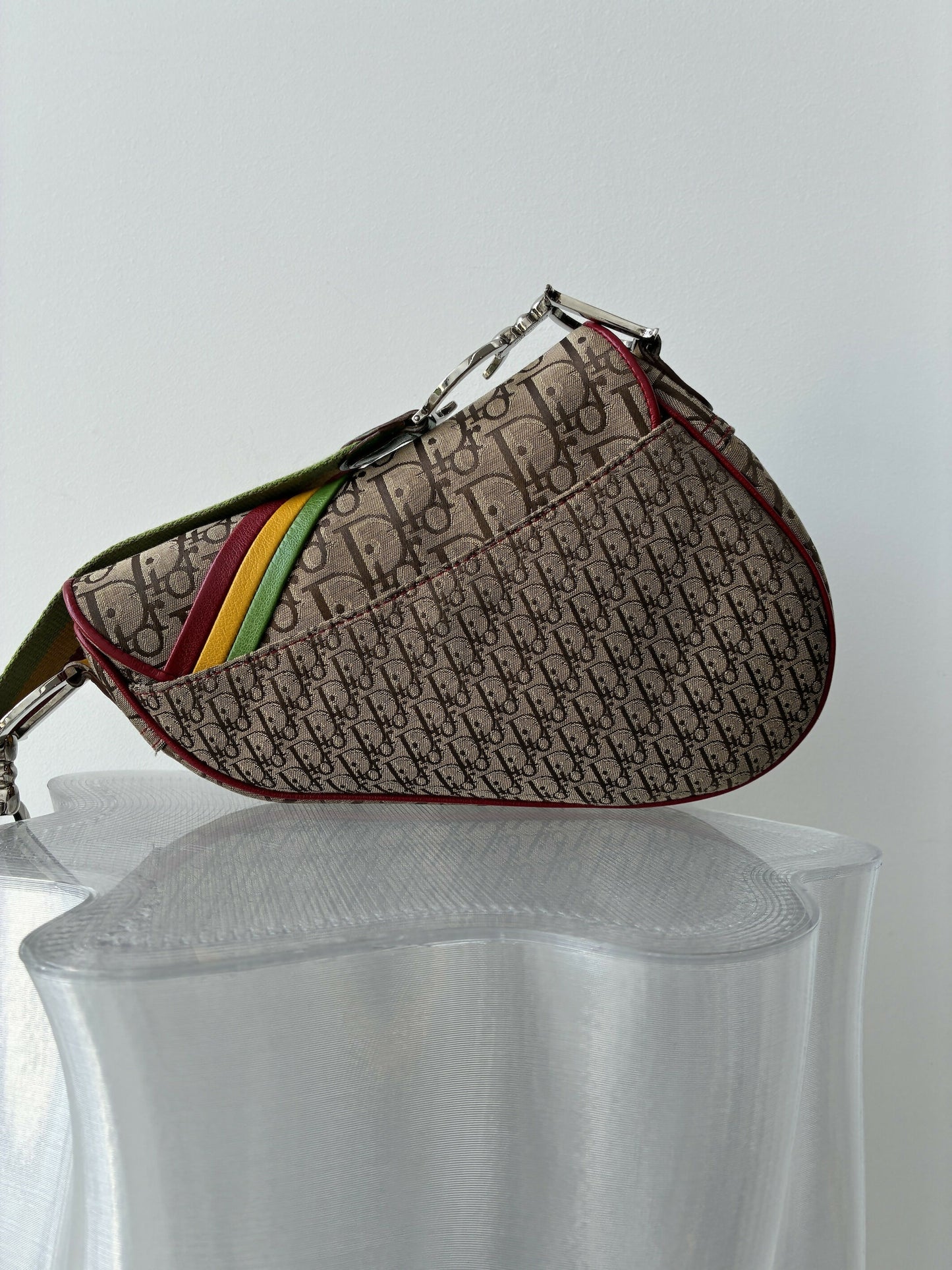 Dior Rasta Saddle Bag