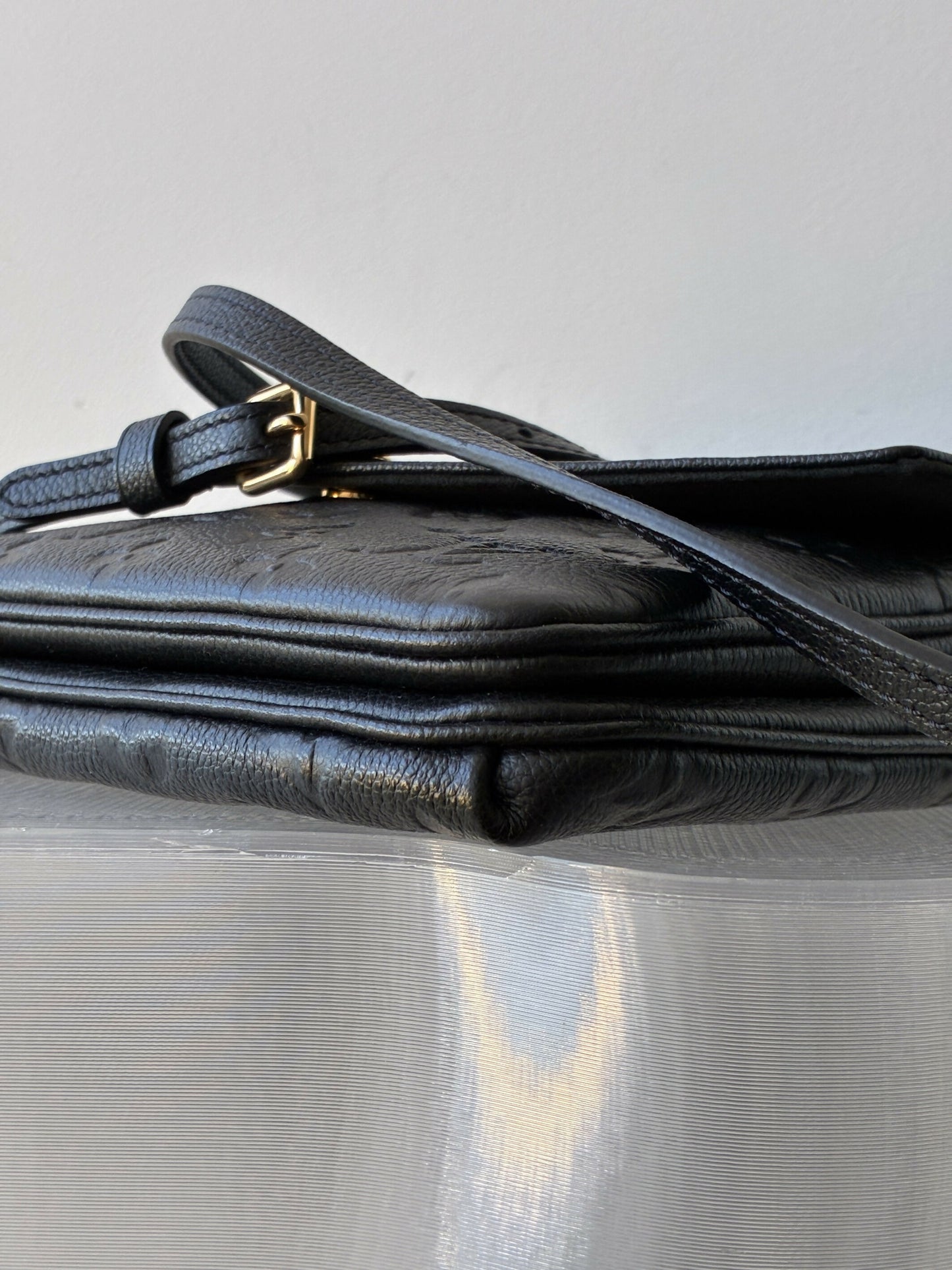 Louis Vuitton Monogram Empreinte Twice Monogram Crossbody Bag