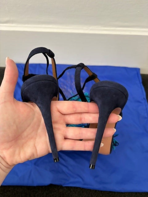 Aquazzura Wild Thing 105 Fringe Sandals