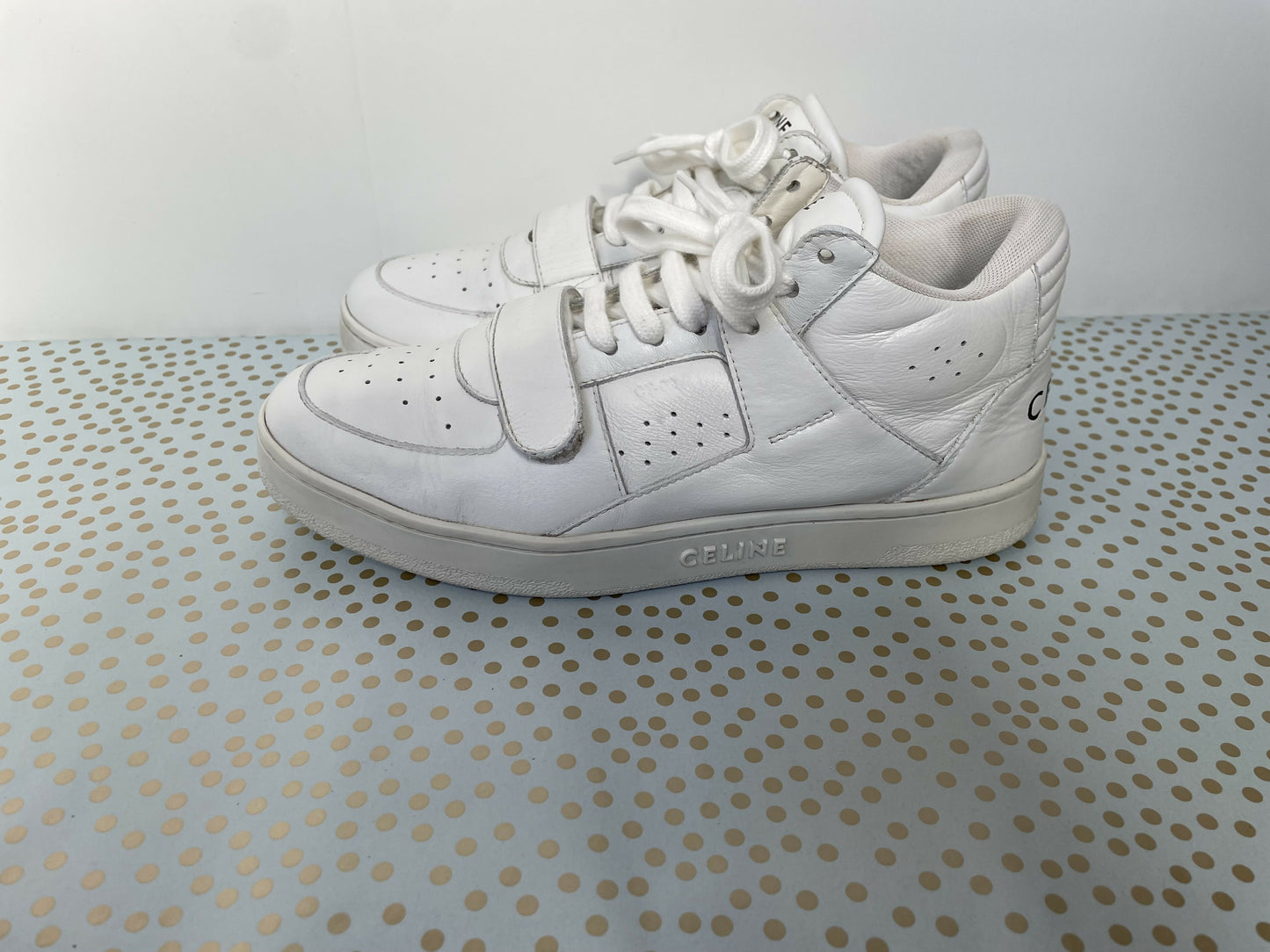 Celine CT2 leather sneakers