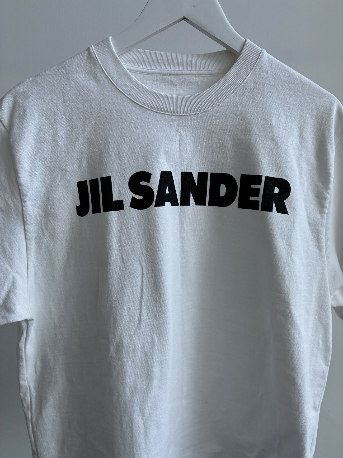 Jil Sander Heavy Cotton Logo T-Shirt