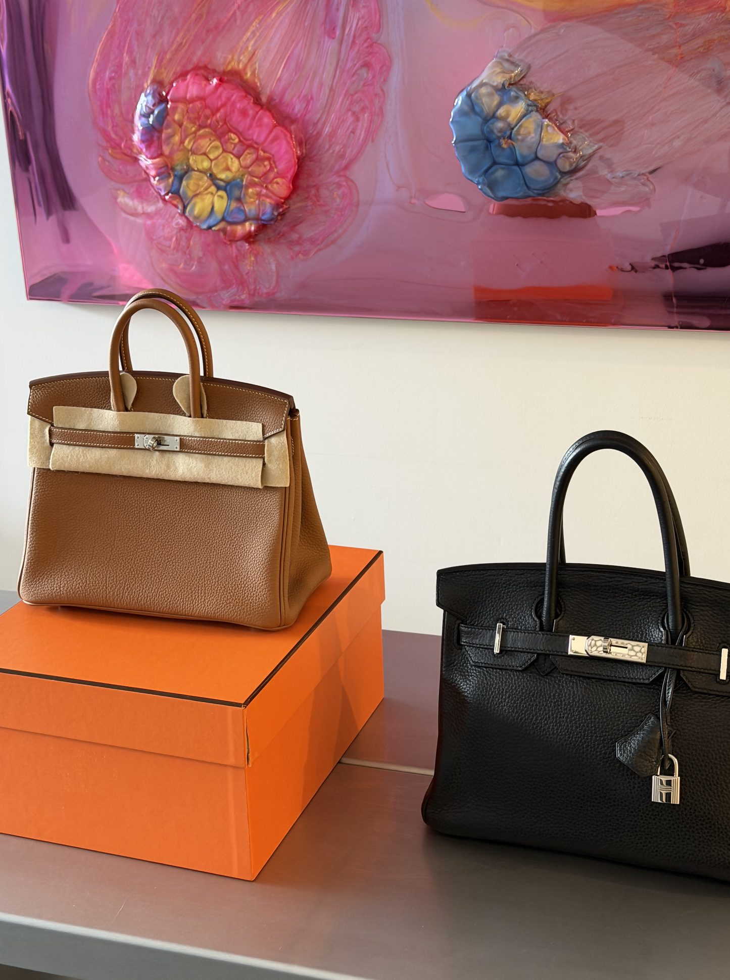 Hermès Birkin 25 – Gold Togo Leather with Palladium Hardware