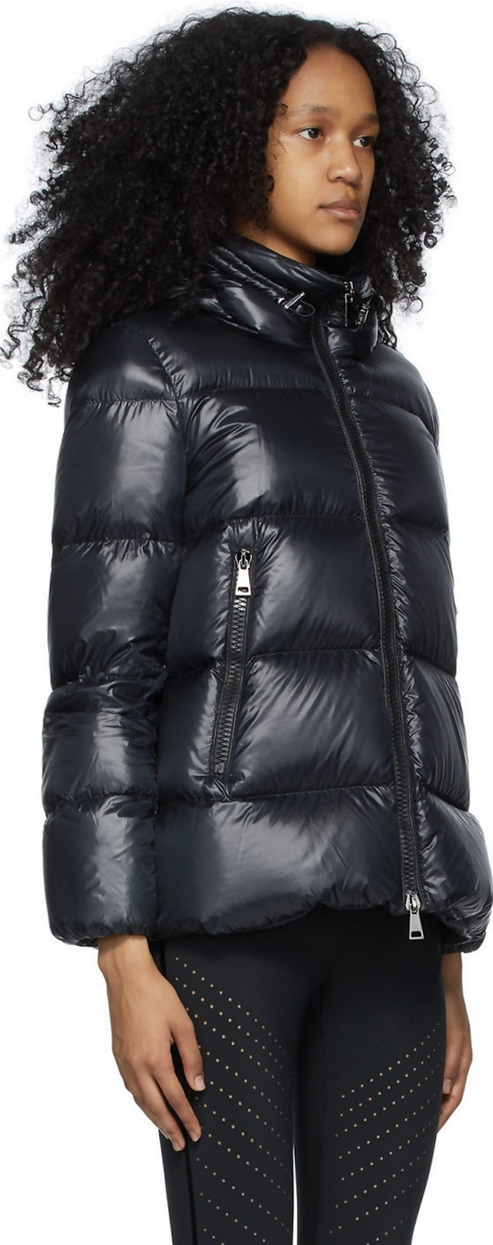 Moncler Black Down Serrite Jacket