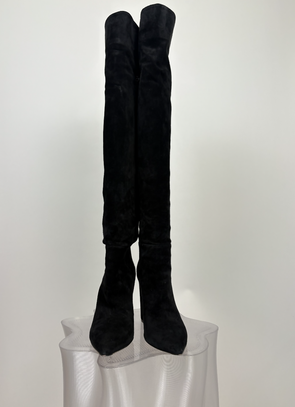 Gianvito Rossi Knee High Suede Boots