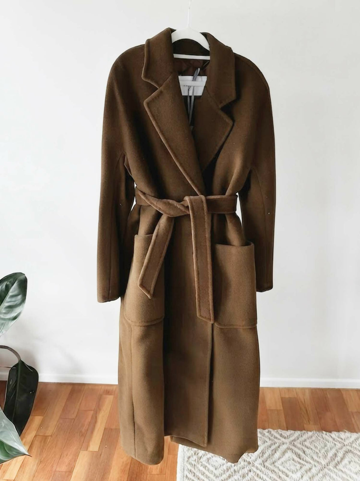 Max Mara Attuale Collared Belted Coat