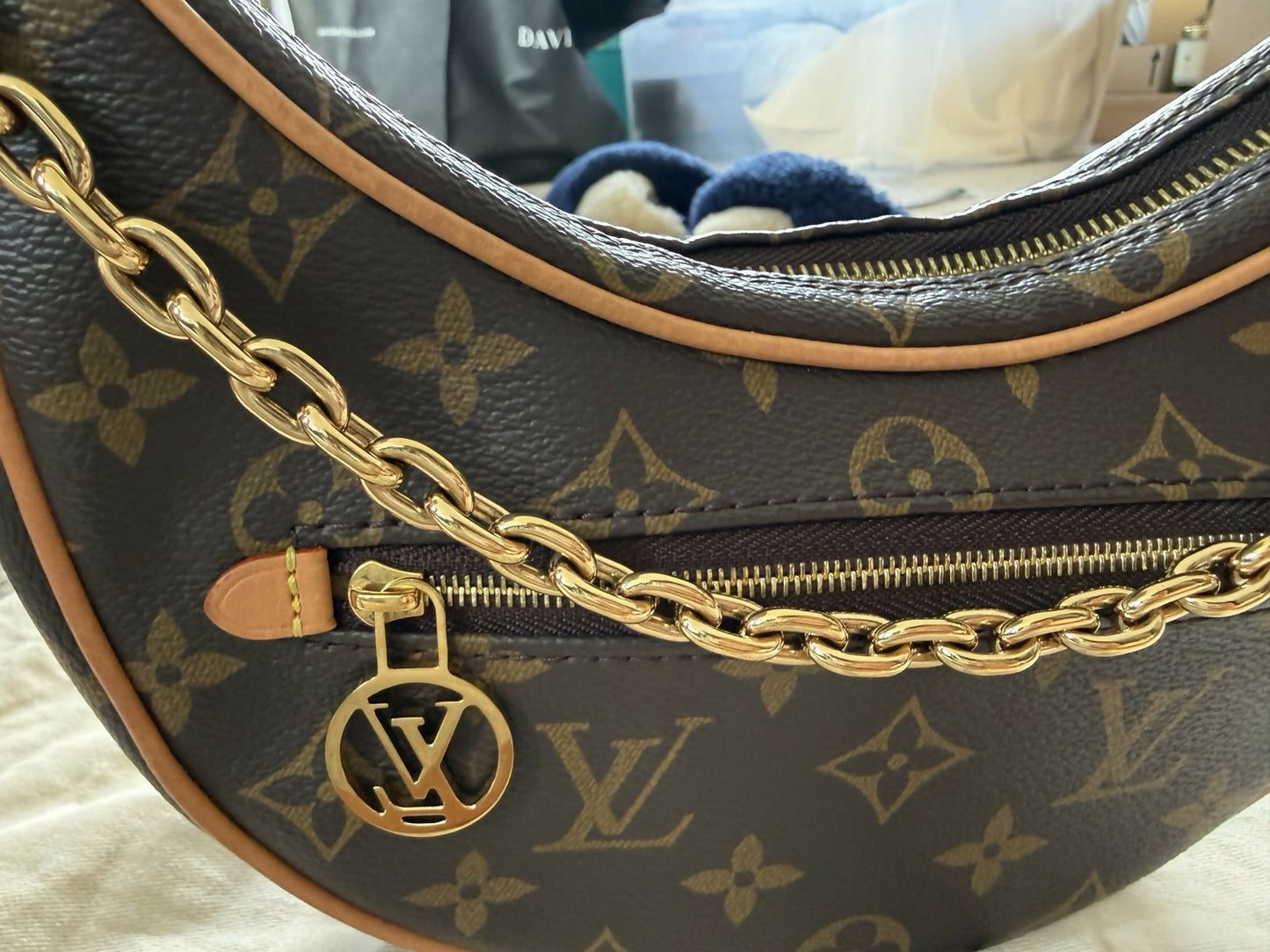 Louis Vuitton Loop Monogram Canvas Shoulder & Crossbody Bag M81098
