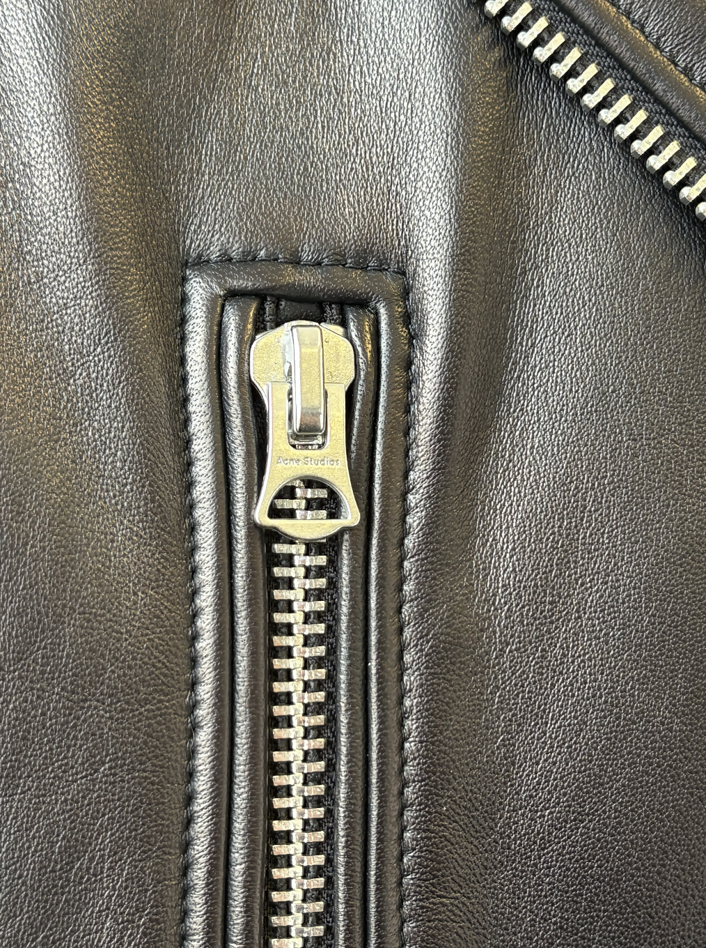 Acne Studios Leather Biker Jacket