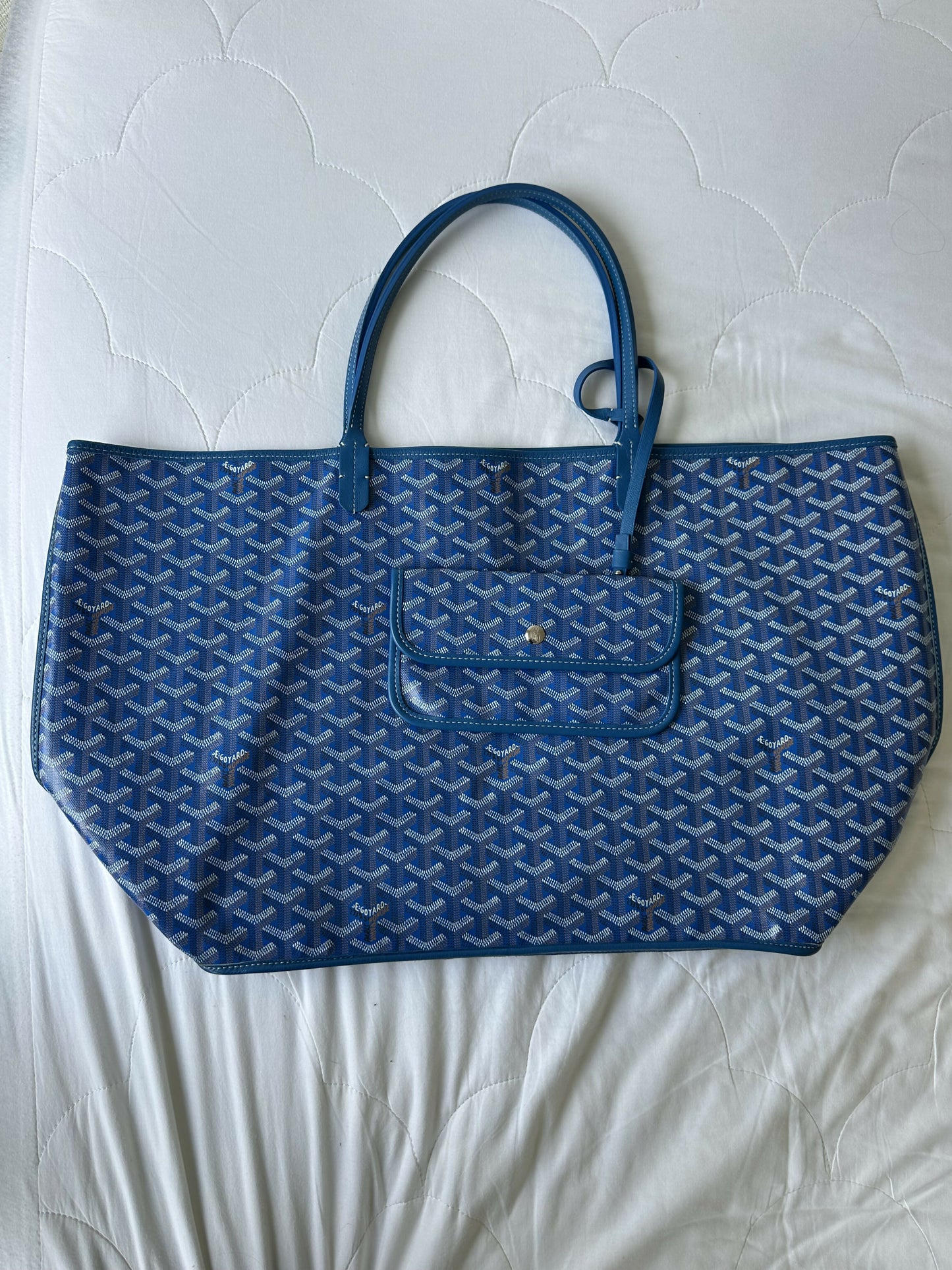 Goyard - Anjou GM Bag - Sky Blue