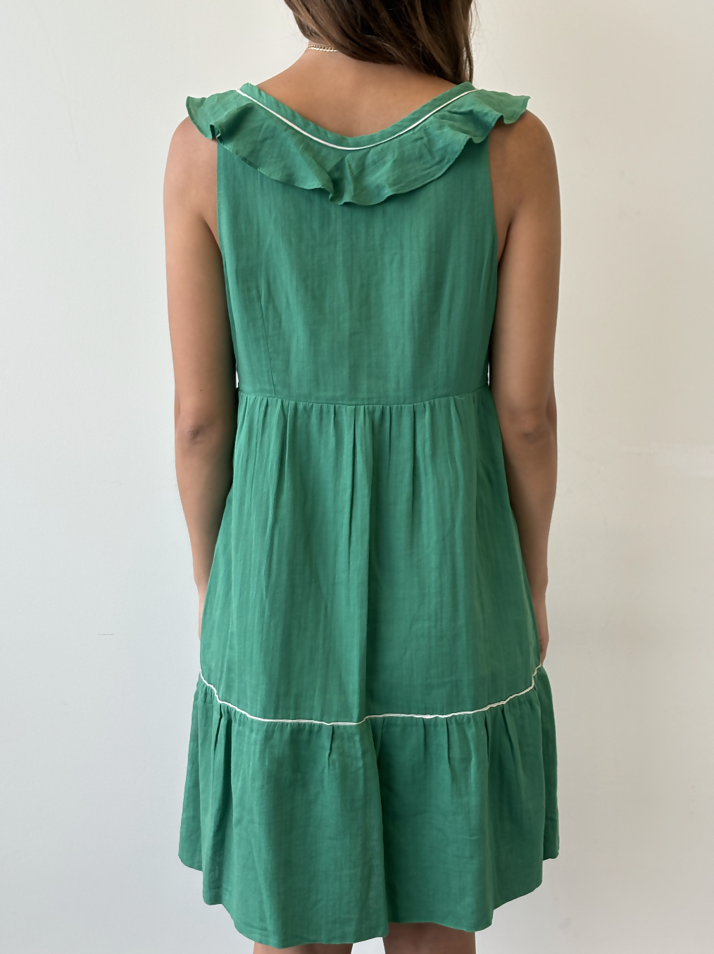 Miu Miu Green Mini Dress
