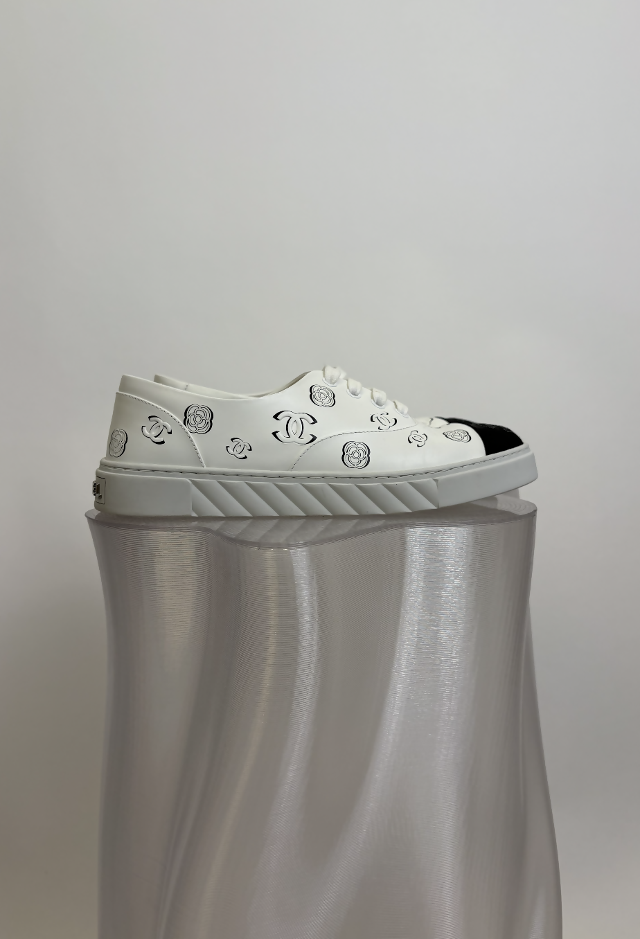 Chanel 2024 CC and Camellia Logo Sneakers