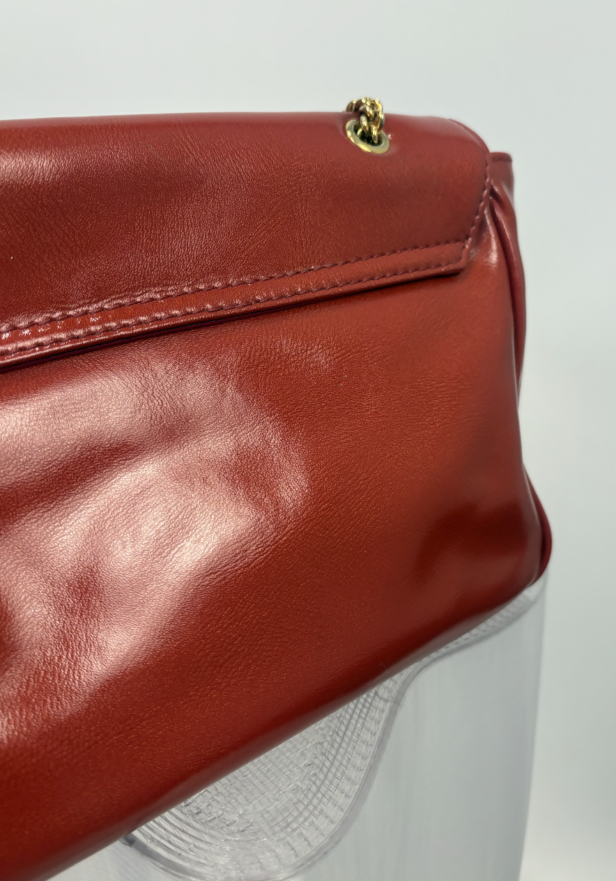 Vivienne Westwood Shoulder Bag in Red Patent Leather