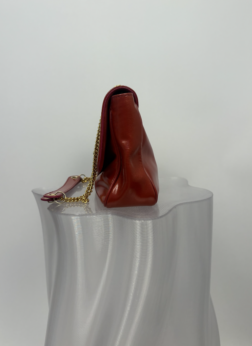 Vivienne Westwood Shoulder Bag in Red Patent Leather