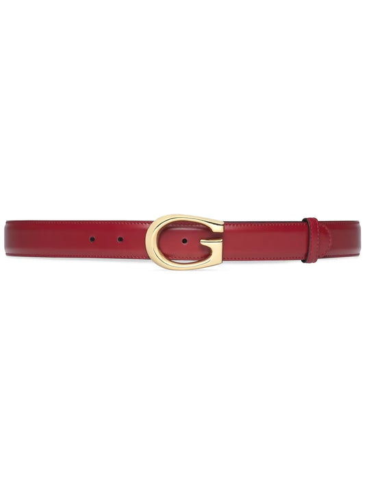 Gucci Red/Burgundy Belt Size 95