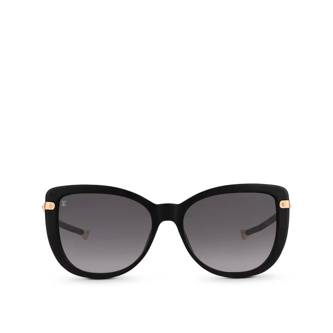 Louis Vuitton Black Frame Charlotte Sunglasses — Z0781W