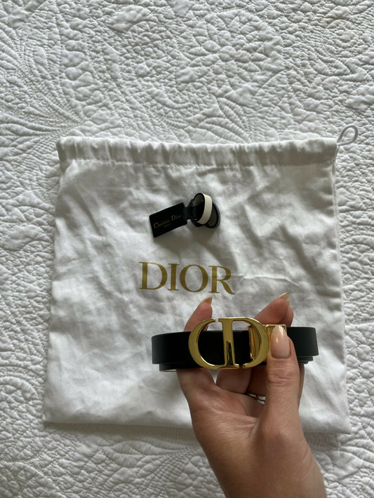 Dior 30 Montaigne Reversible Belt
