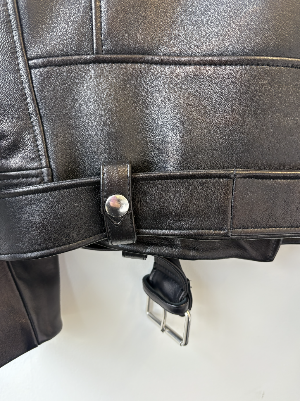 Acne Studios Leather Biker Jacket
