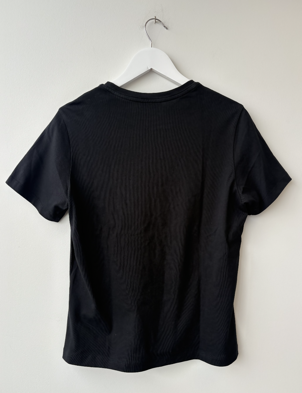 Moncler Logo Tee in Black