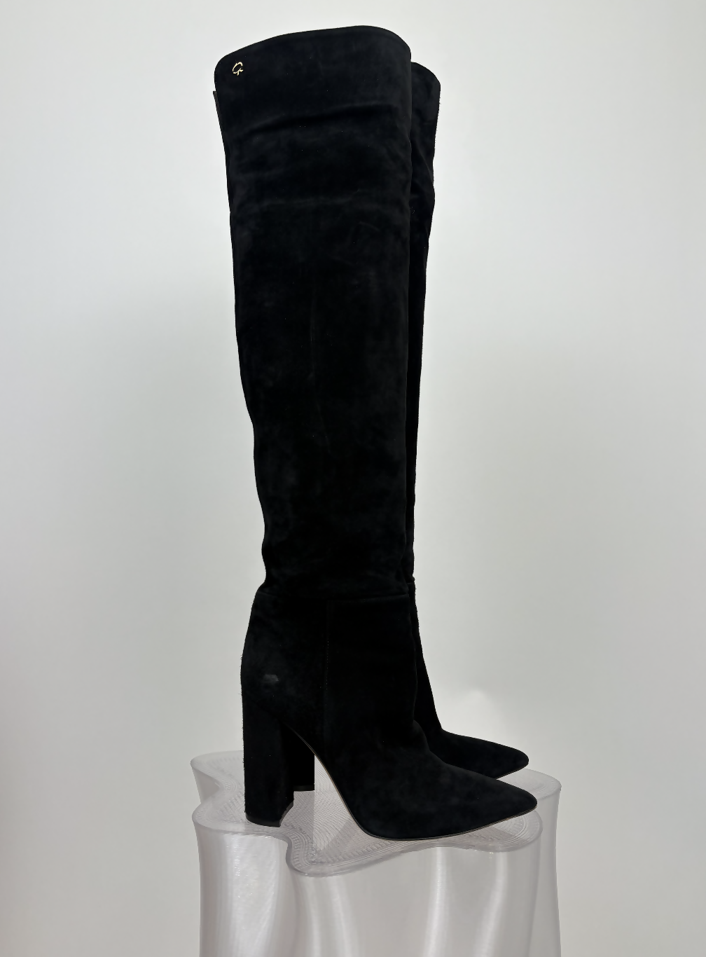 Gianvito Rossi Knee High Suede Boots