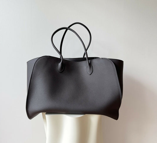 The Row Marlo 17 leather tote bag - New