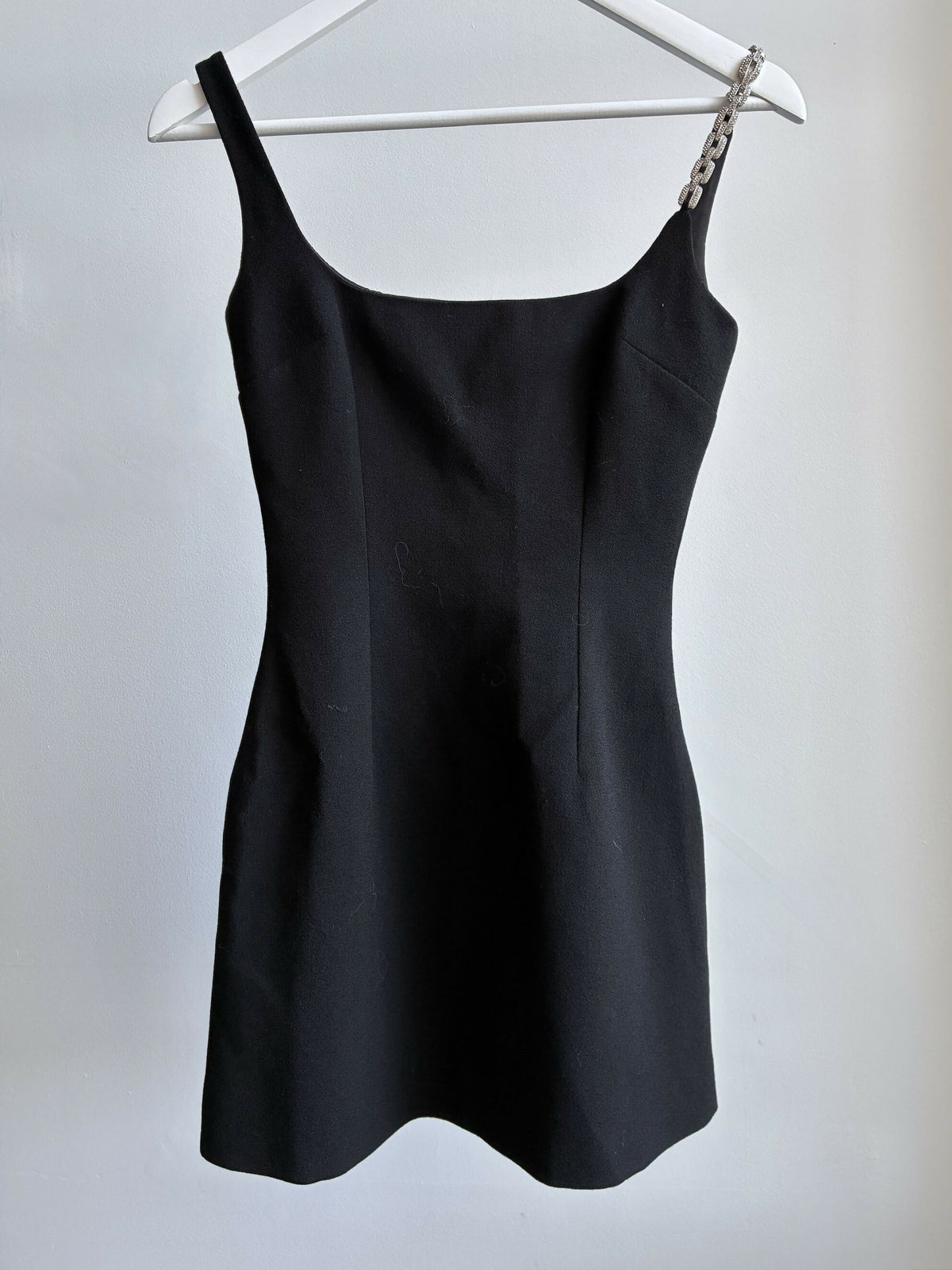 Christopher Kane Crystal Chain Mini Dress