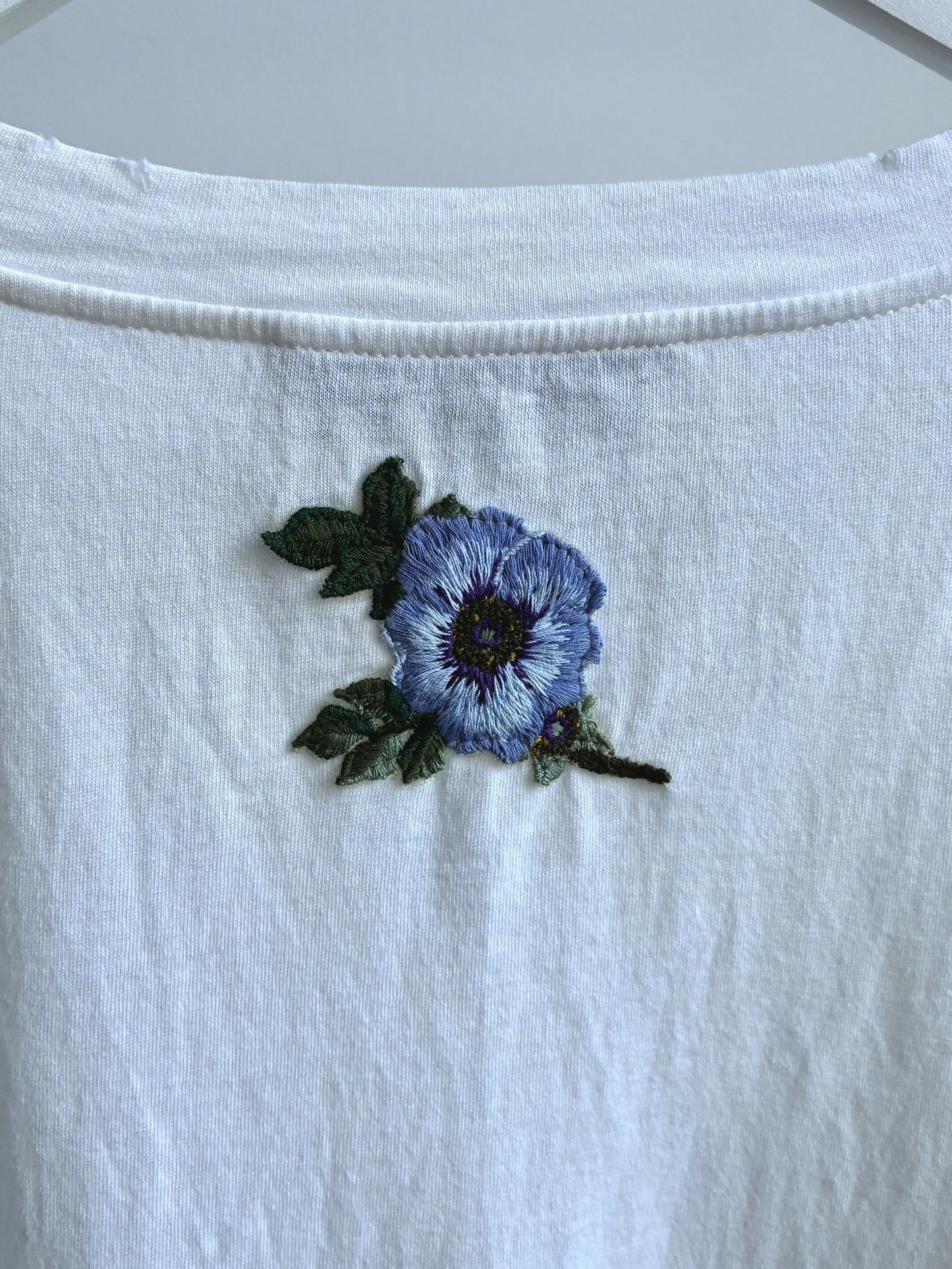 Gucci Logo Print Distressed T-Shirt
