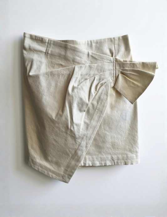 Isabel Marant Knot Detail Linen Skirt