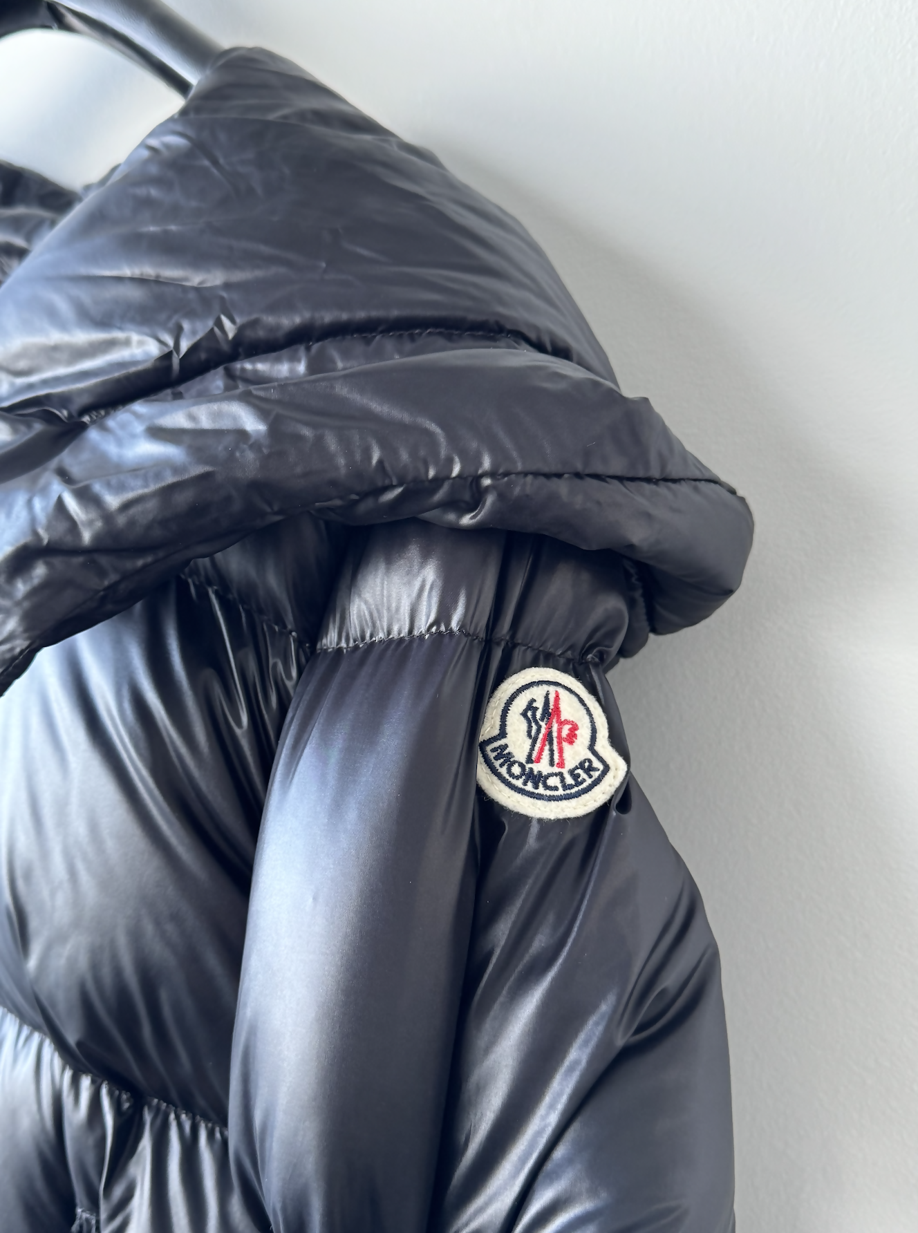 Moncler Black Down Serrite Jacket