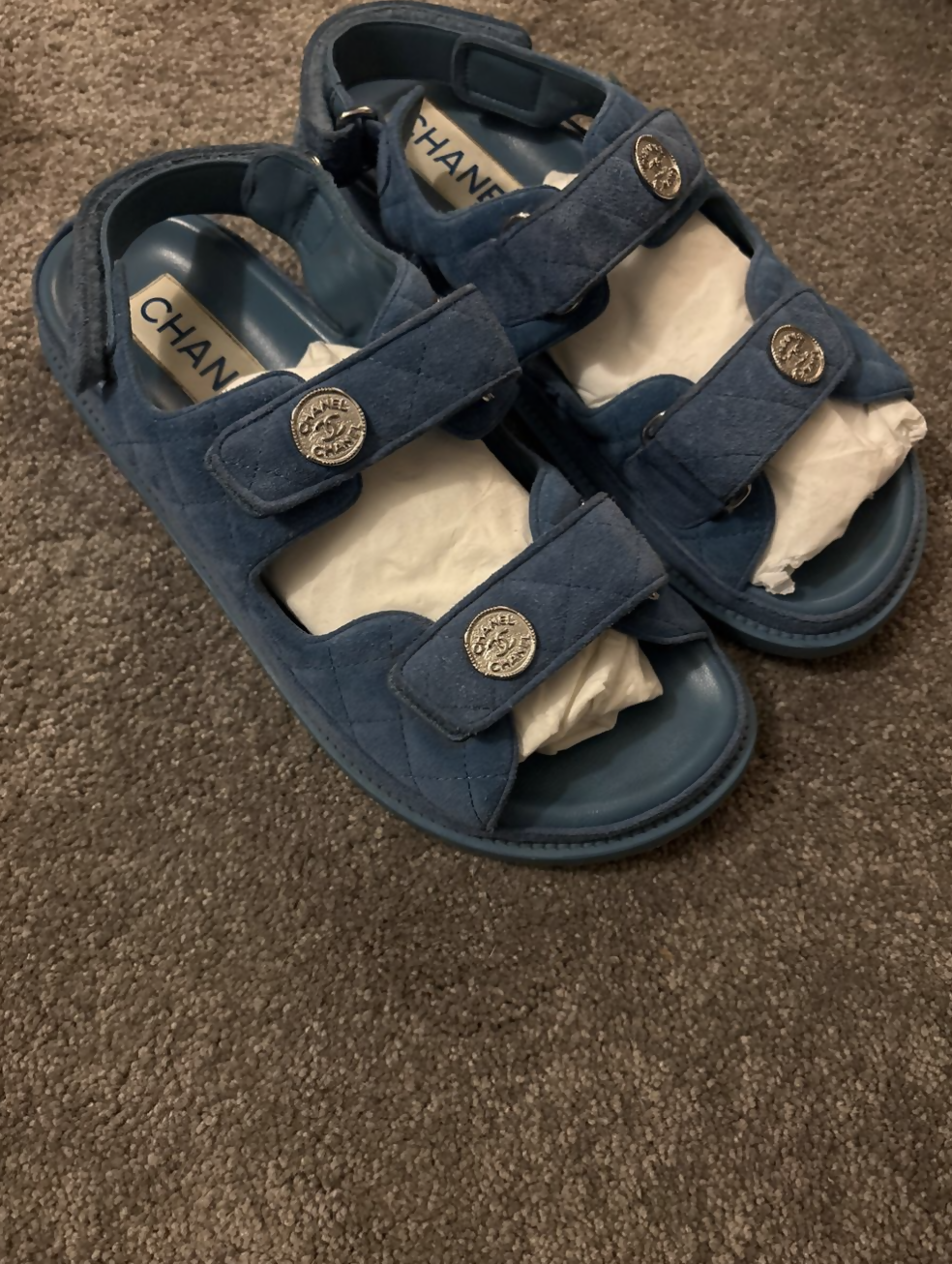 Chanel Dad Sandals - FULL SET