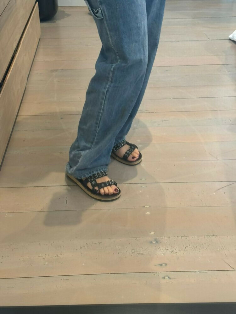 Chanel Silver Chain Sandals