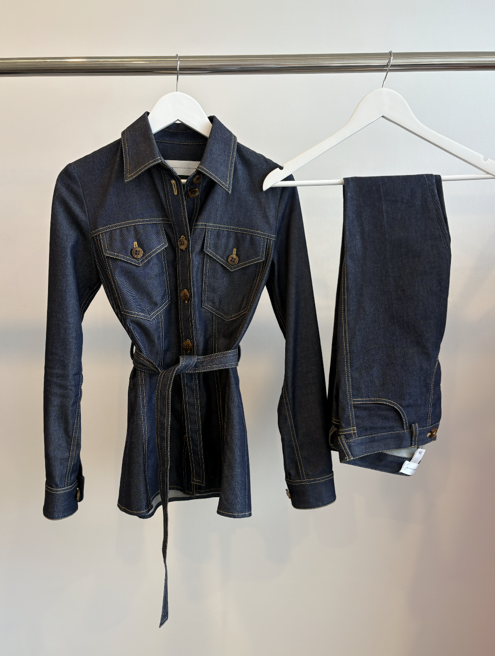 Victoria Beckham Denim Suit