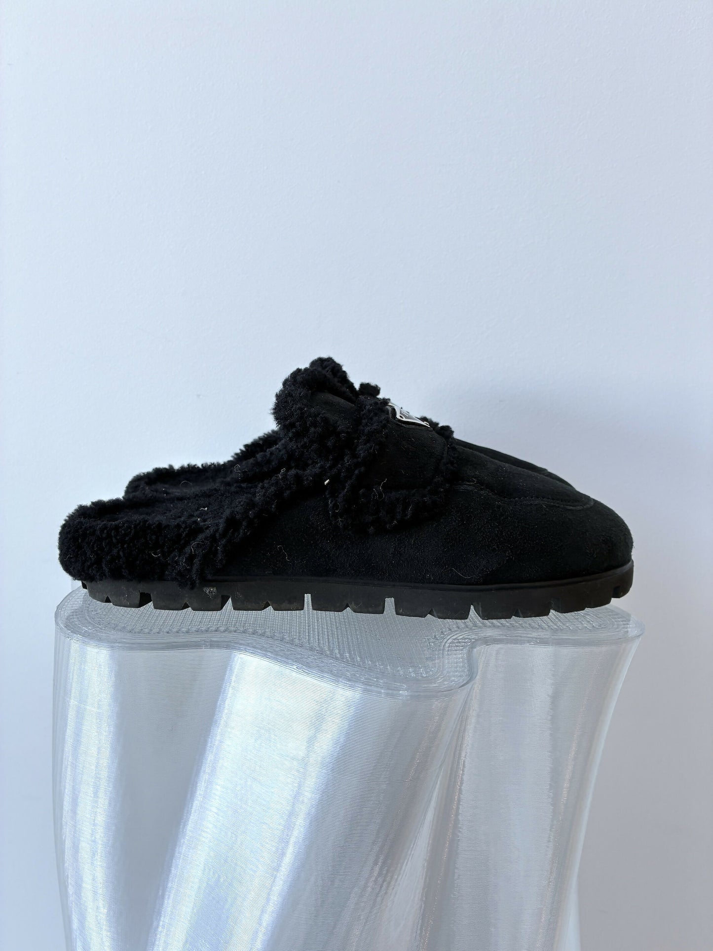 Prada Shearling Lined Mules