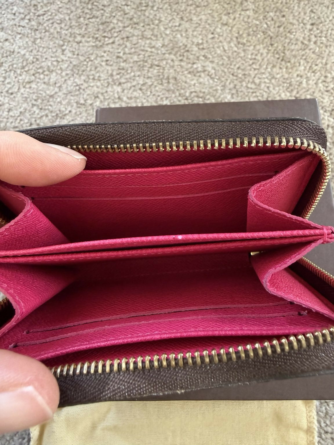 Louis Vuitton Monogram Illustre Zippy Coin Wallet - FULL SET