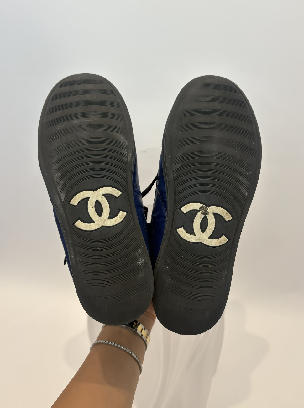 Chanel High Top Sneakers