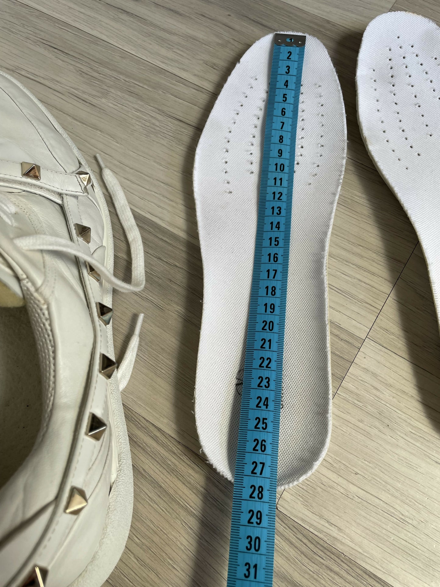 Valentino Garavani leather studs sneakers